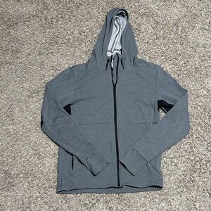 adidas Men's Zip-Up Gray Sweater